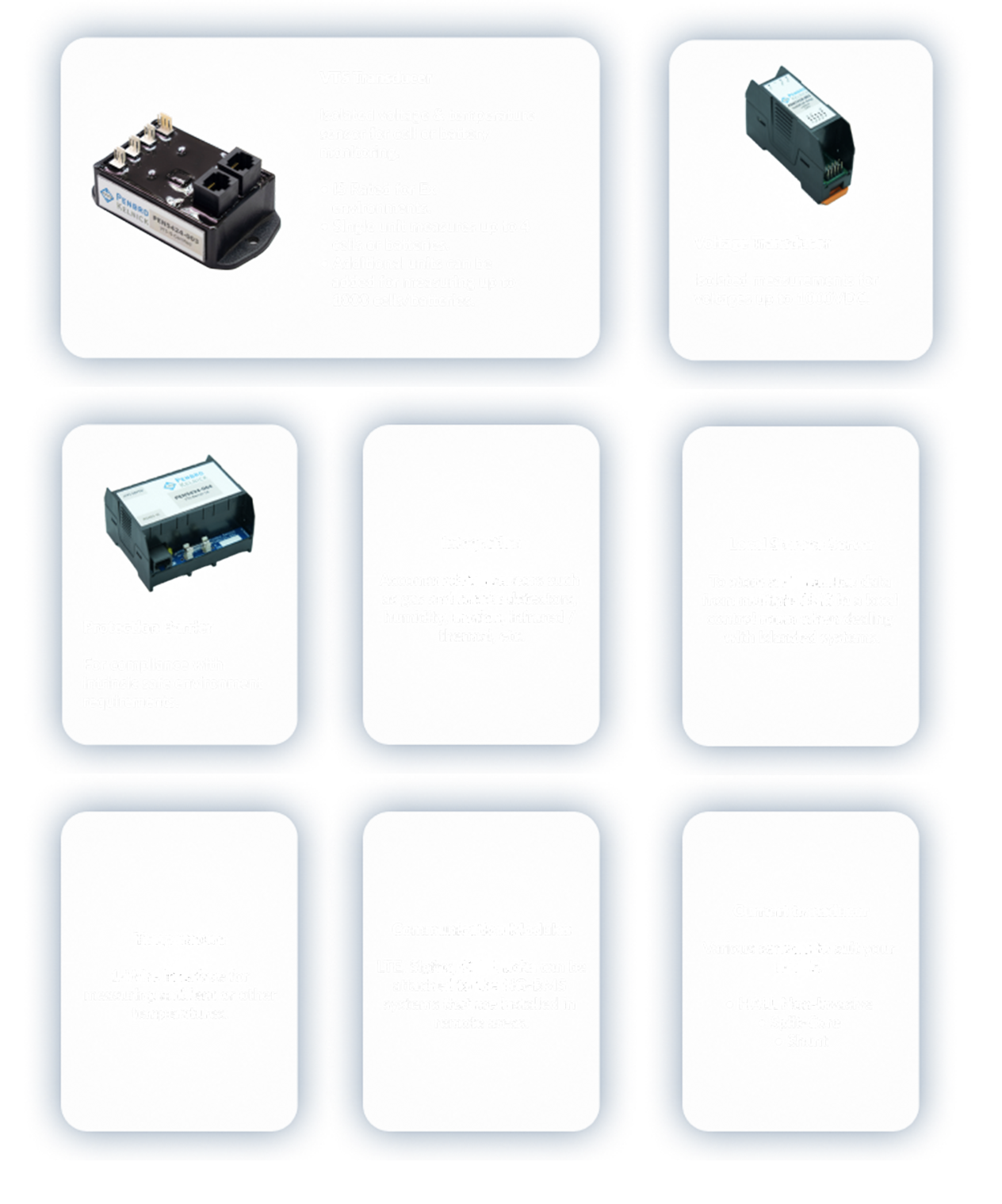 SENSE™ Peripherals and Sensors product range